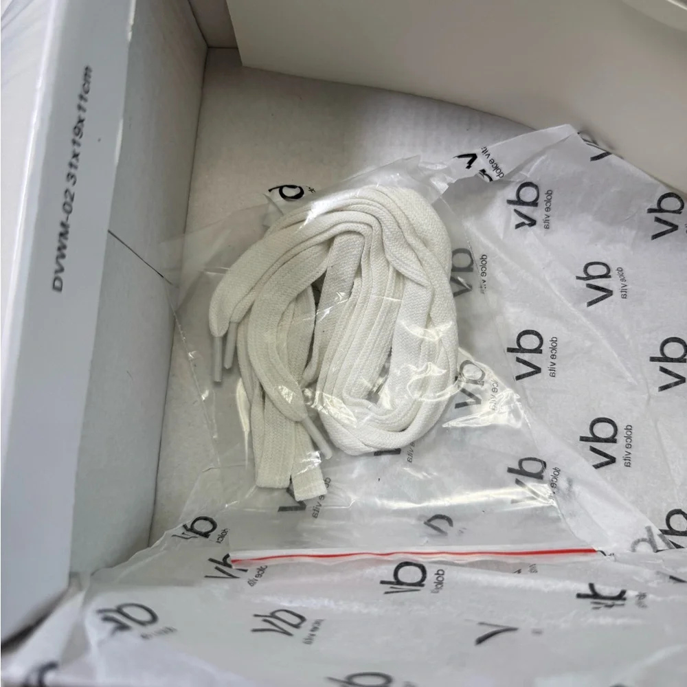 Dolce Vita Cream and Gold low Top Sneakers - Picture 2 of 5